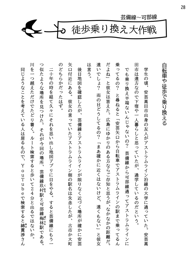 BRANCH_HIROSHIMA vol.3 移動手段が旅になる