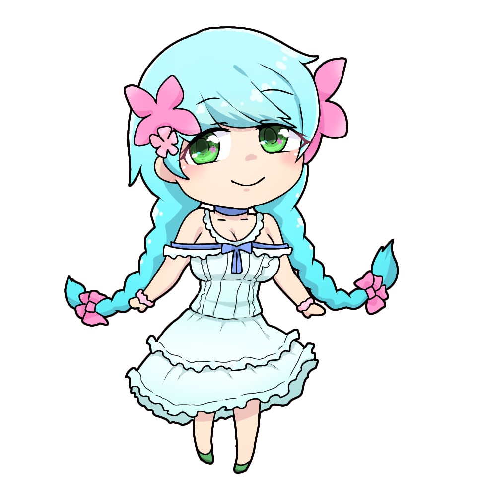 ちちぶらいふアクリルキーホルダー 「御花畑」