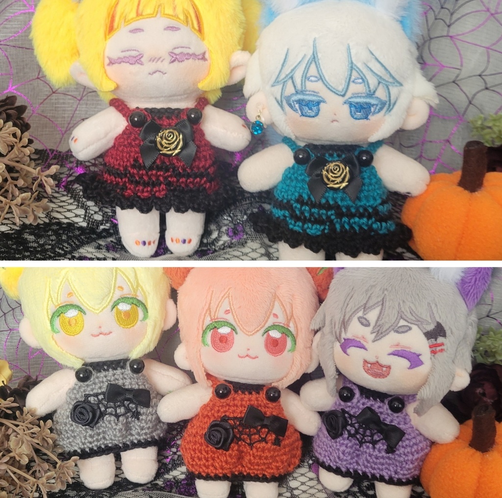 10cm　ハロウィン風ワンピース
