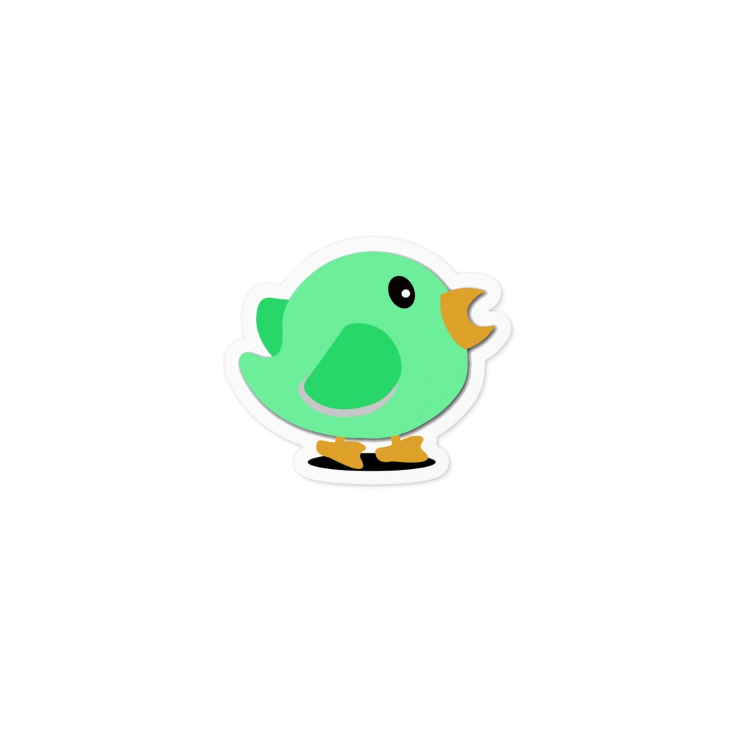 みどぺんちゃんステッカー(5cmくらい)