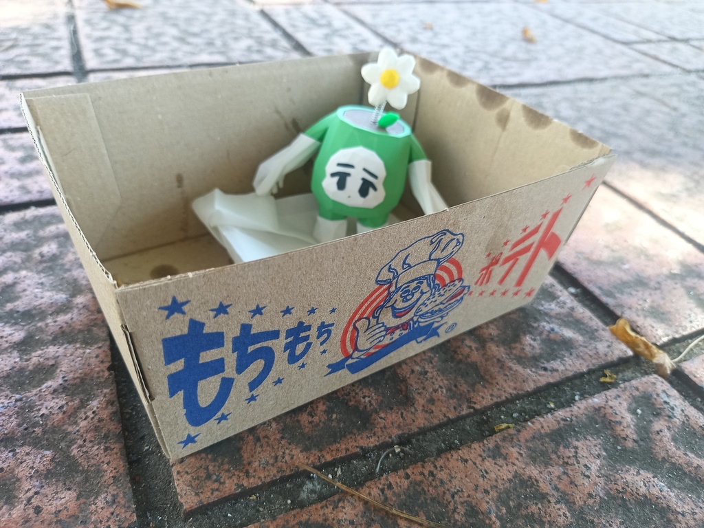 【次回11/30入荷】もちもちポットくんのカチカチフィギュア(ベーシック)