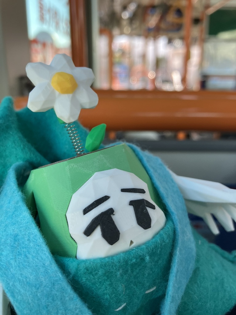 【次回11/30入荷】もちもちポットくんのカチカチフィギュア(ベーシック)