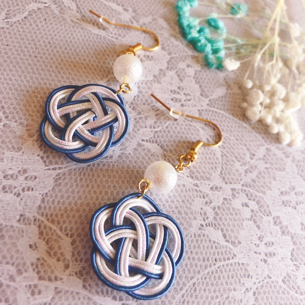 刀剣乱舞 大和守安定 水引イヤリング/ピアス