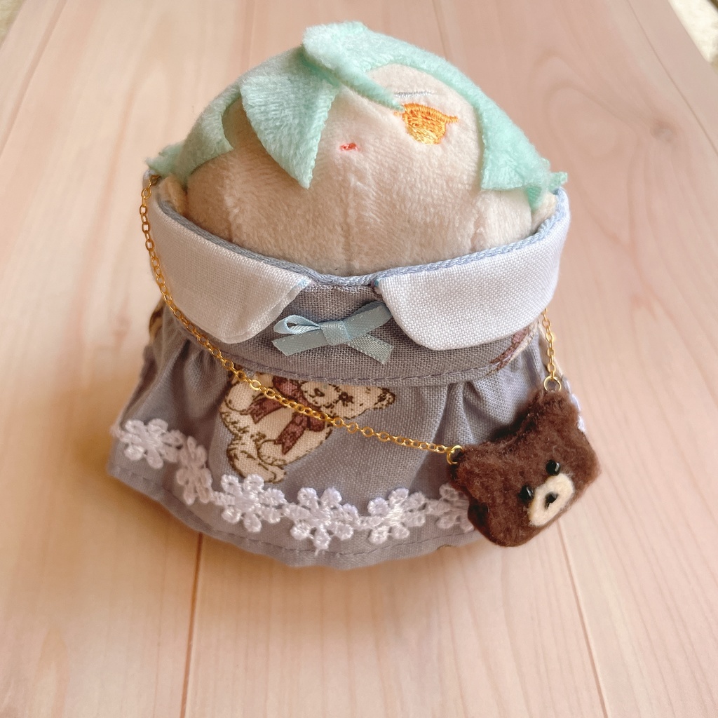 もちマス用くまさんワンピース