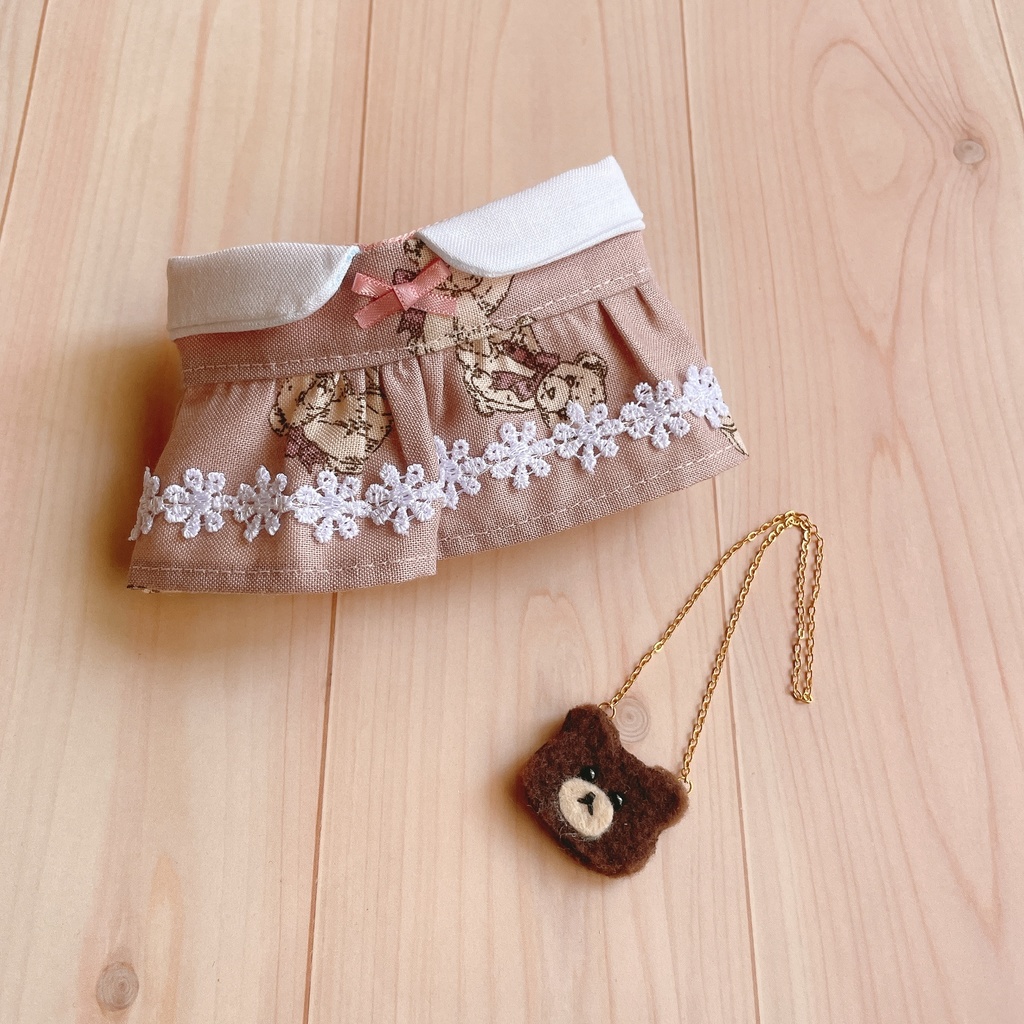 もちマス用くまさんワンピース