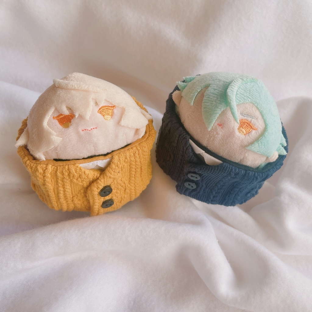 ニットセーター&コーデュロイパンツセット