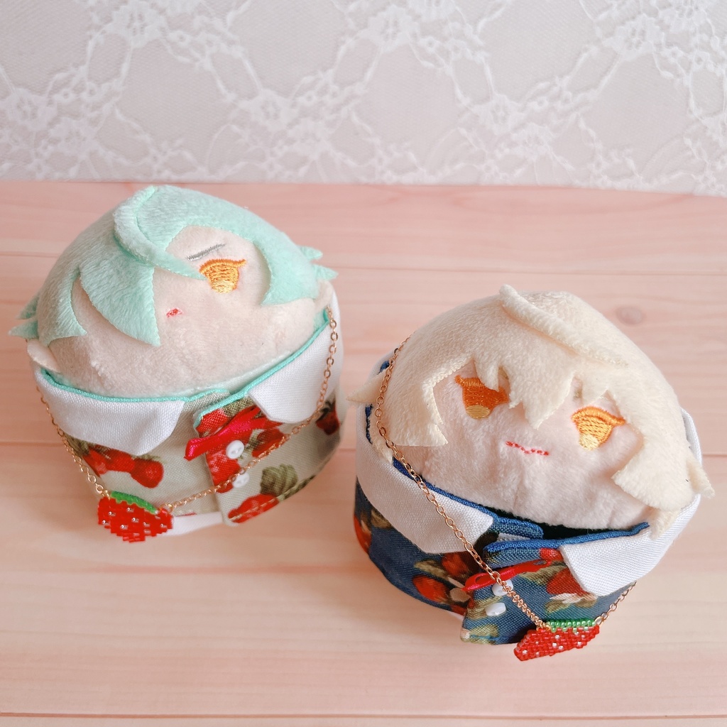 いちごのシャツセット