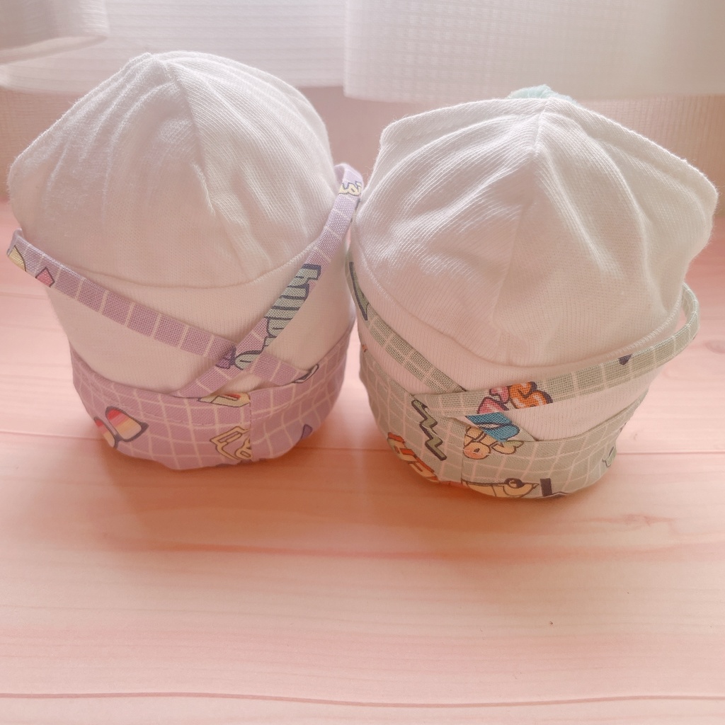 ポップ柄サロペットセット