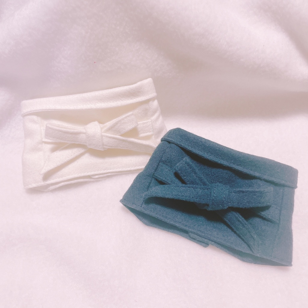 シンプルリボンコート