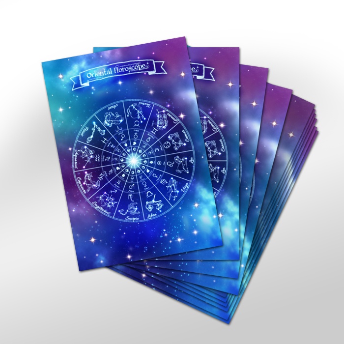 魔法星座のポストカード（10枚セット）