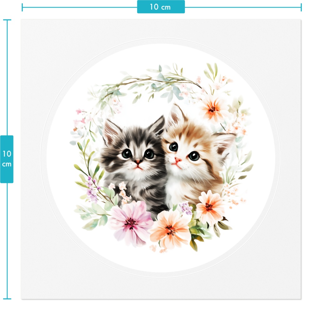 猫のキャラメル&チョコ in Flower