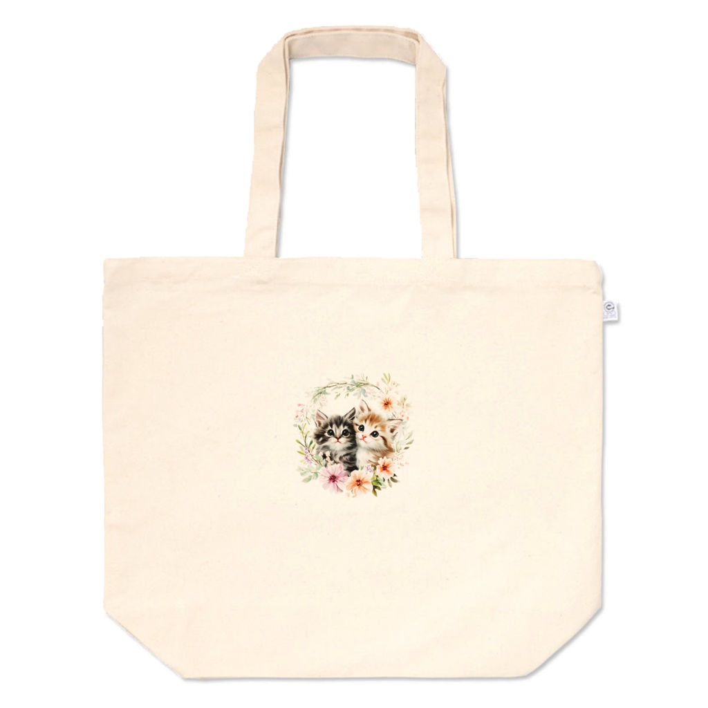 猫のキャラメル&チョコ in Flower