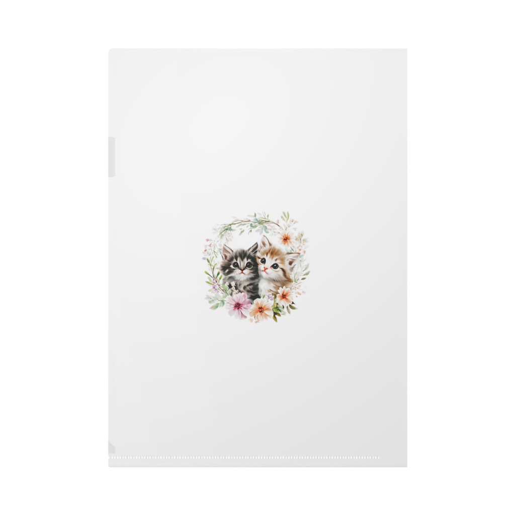 猫のキャラメル&チョコ in Flower