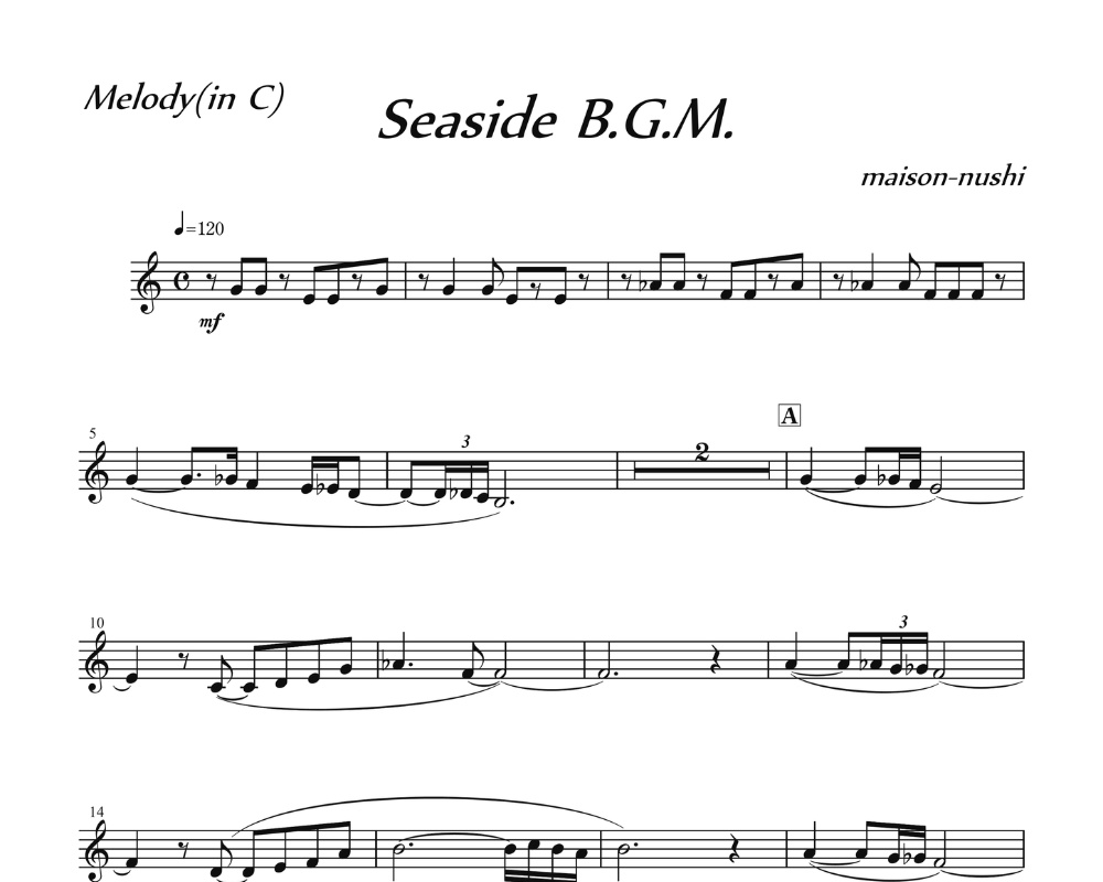Seaside B.G.M.《Melody》
