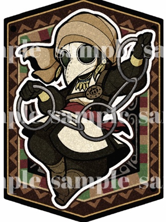 ✨完売御礼✨【ヒノキの香り】ノナメウッドストラップ お守り風 イラスト修正版