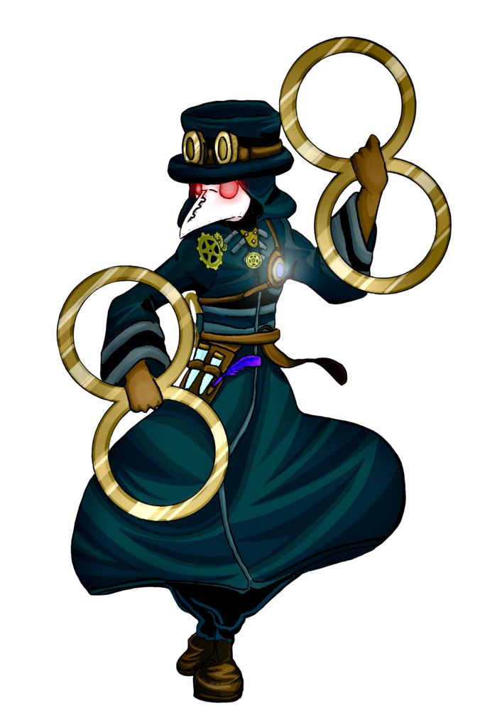 【マイナーチェンジ再販】Plaguemask Artists アクリルスタンド4種