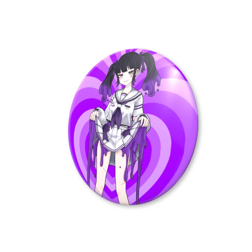 ドロドロシア 缶バッジ