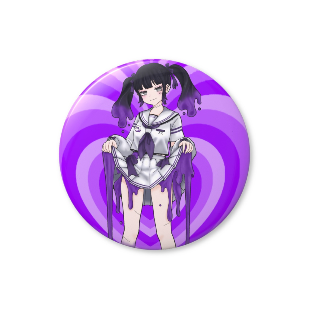 ドロドロシア 缶バッジ