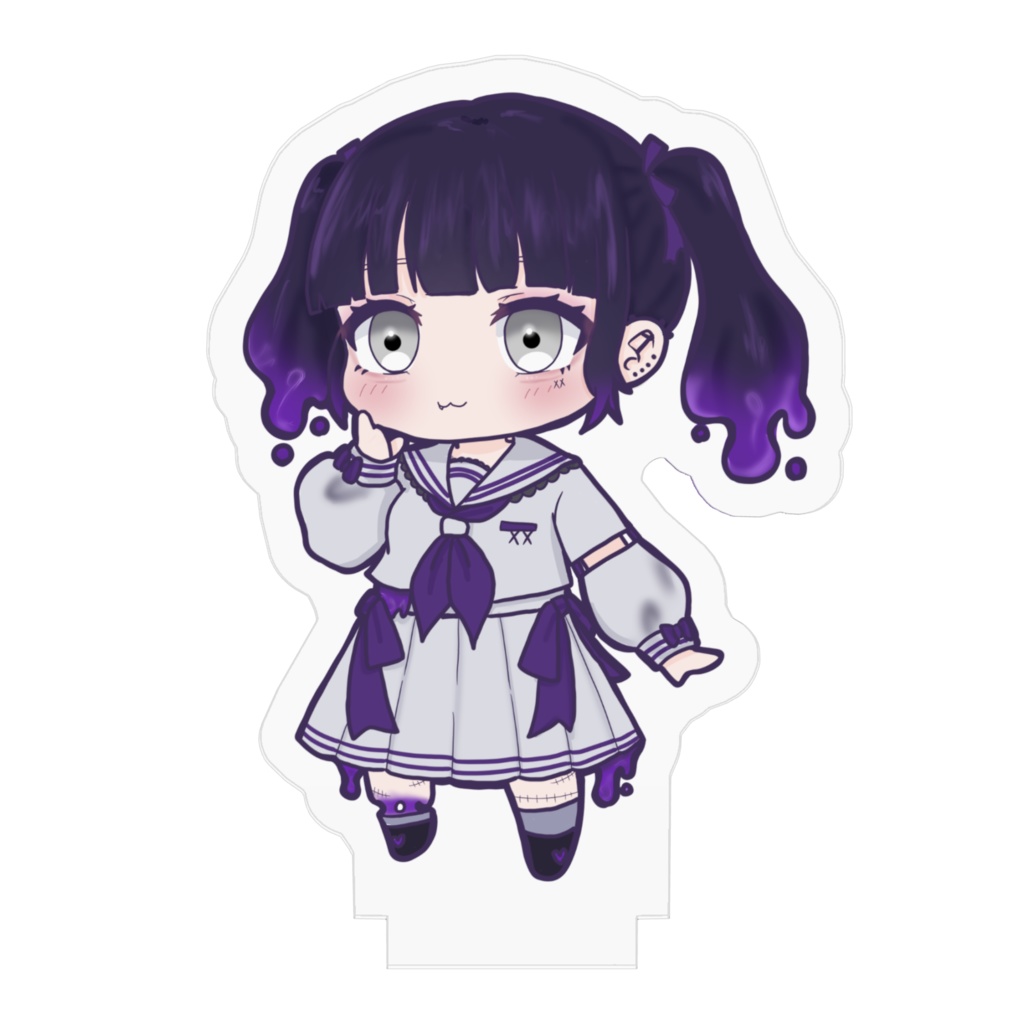 ミニキャライラスト アクリルフィギュア