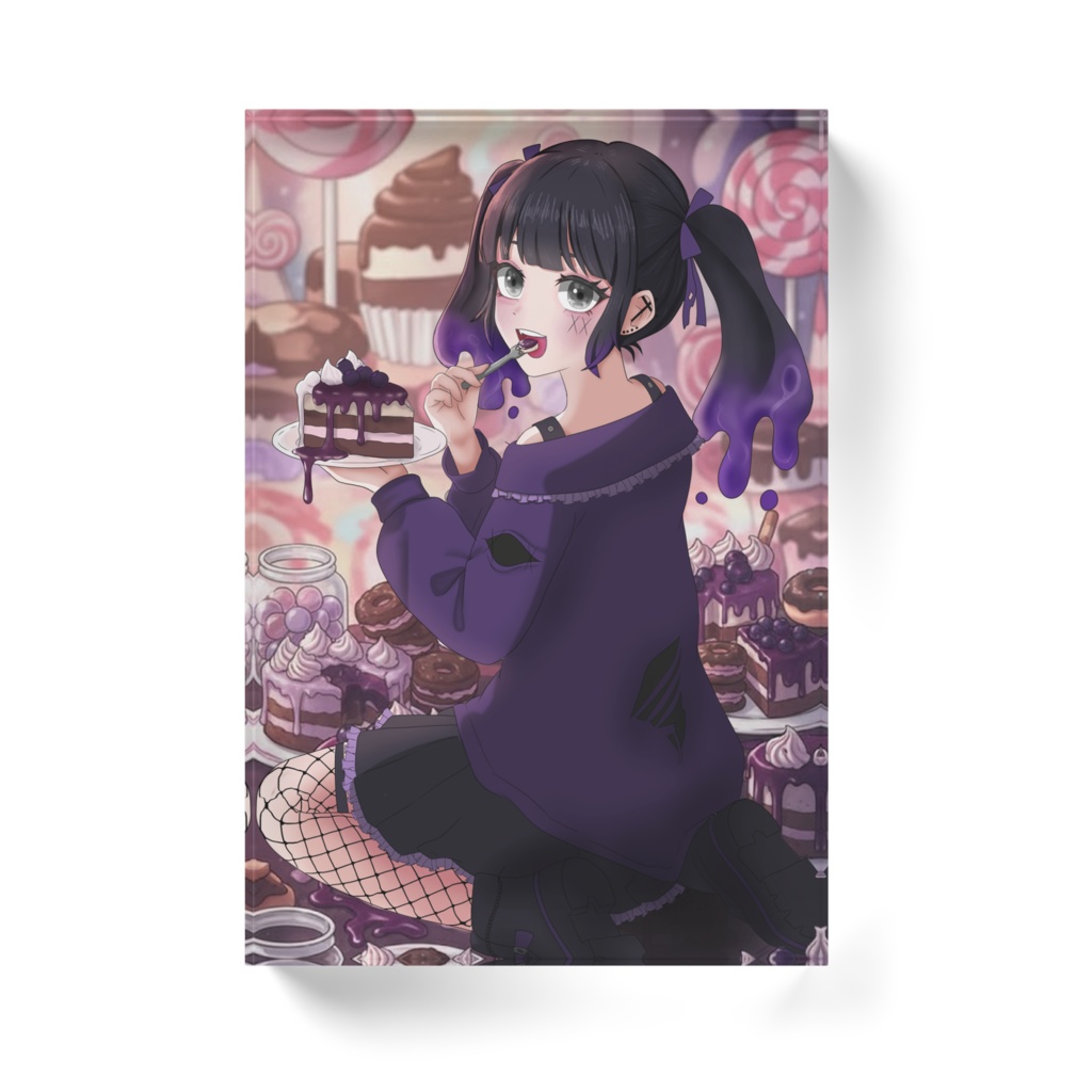 コンセプトアート アクリルブロック