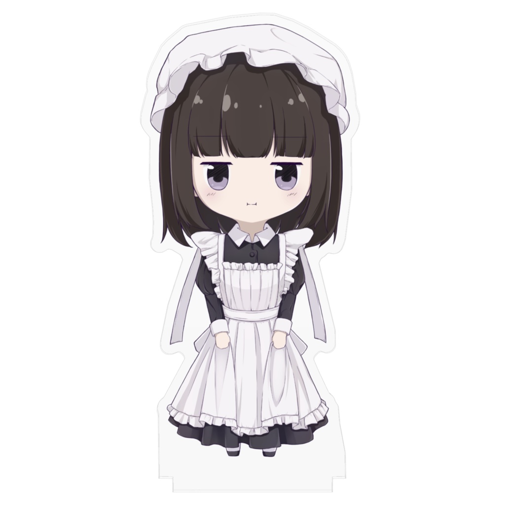 ムっとするメイドちゃん「アクリルスタンド」