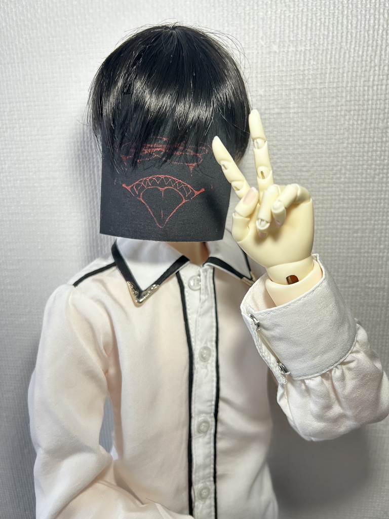 怪しげ面布