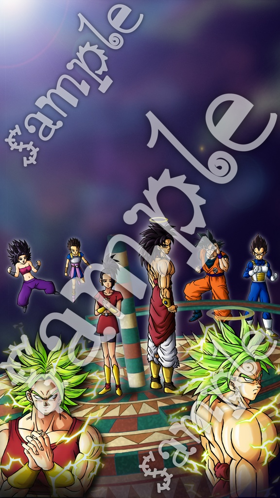 10人目の悪魔 伝説の超サイヤ人復活!? イラスト+スマホ+おまけ 14枚/ドラゴンボール超 サイヤ人たち