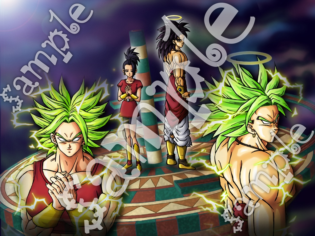 10人目の悪魔 伝説の超サイヤ人復活!? イラスト+スマホ+おまけ 14枚/ドラゴンボール超 サイヤ人たち