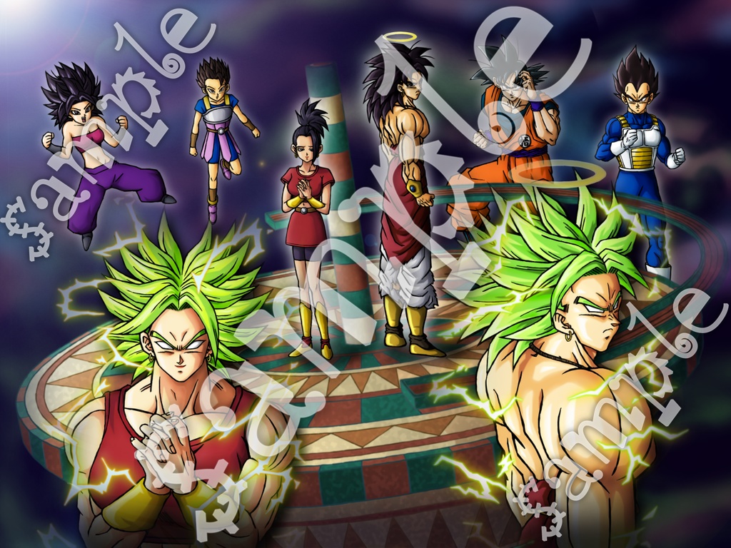 10人目の悪魔 伝説の超サイヤ人復活!? イラスト+スマホ+おまけ 14枚/ドラゴンボール超 サイヤ人たち