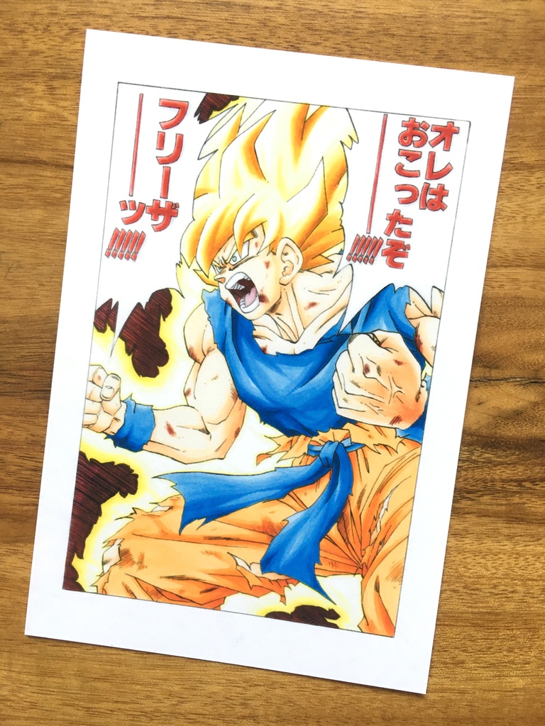 両面ポストカード5枚 まとめ/マジュニア編・ピッコロ大魔王編・フリーザ編・セル編ジャンプ流!もどき