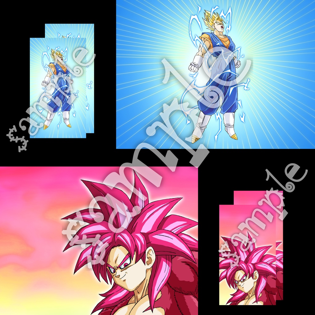 孫悟空ver. ドラゴンボール手描き動画 YouTube 原画イラストのみ/パラパラ漫画・スマホ版イラスト付き