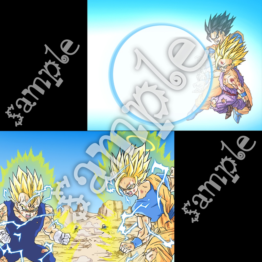 全セット 孫悟空ver. ドラゴンボール手描き動画 Youtube 手描き動画(字幕なし)・原画イラスト/パラパラ漫画・スマホ版イラスト付き