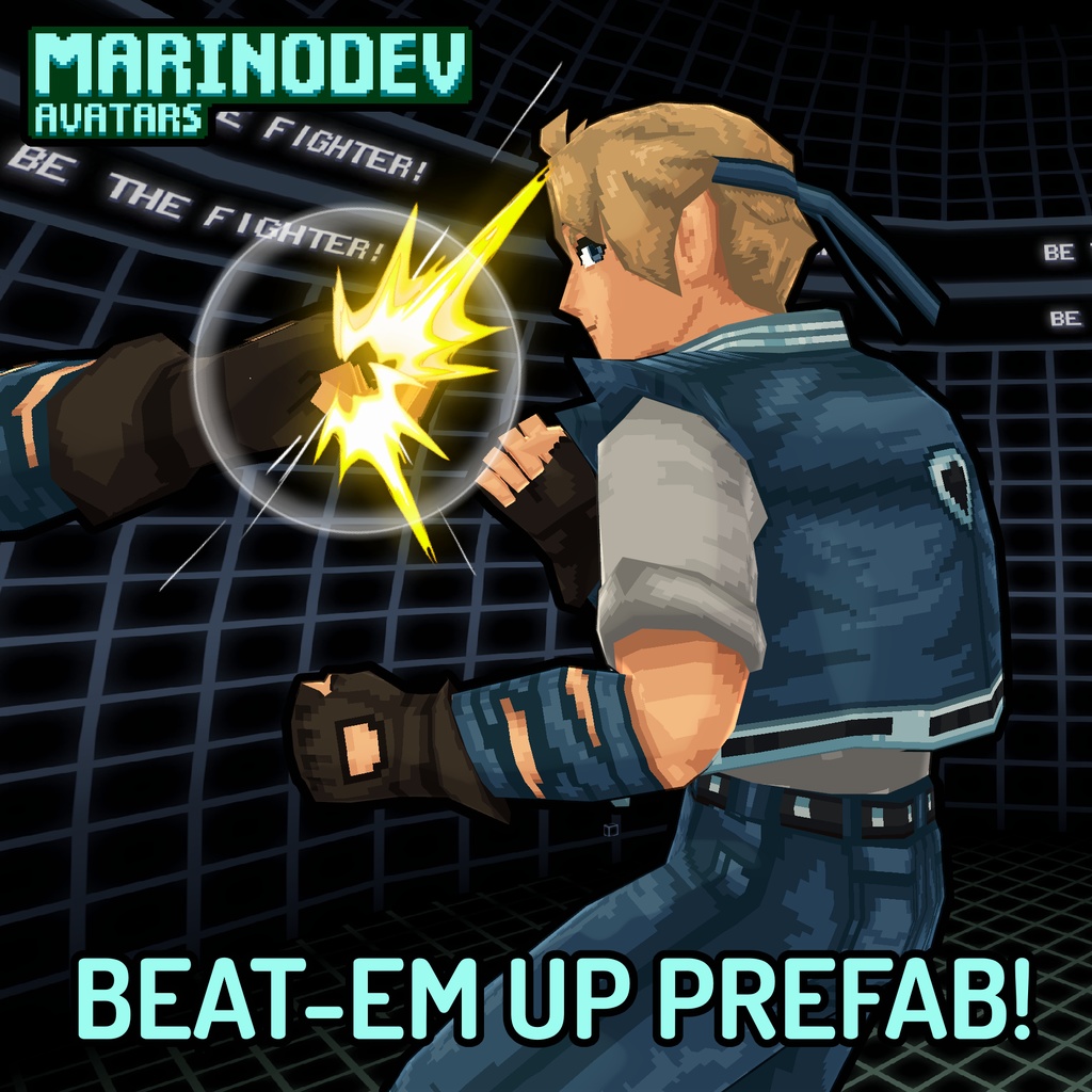 Beat-Em Up Prefab for Avatars!