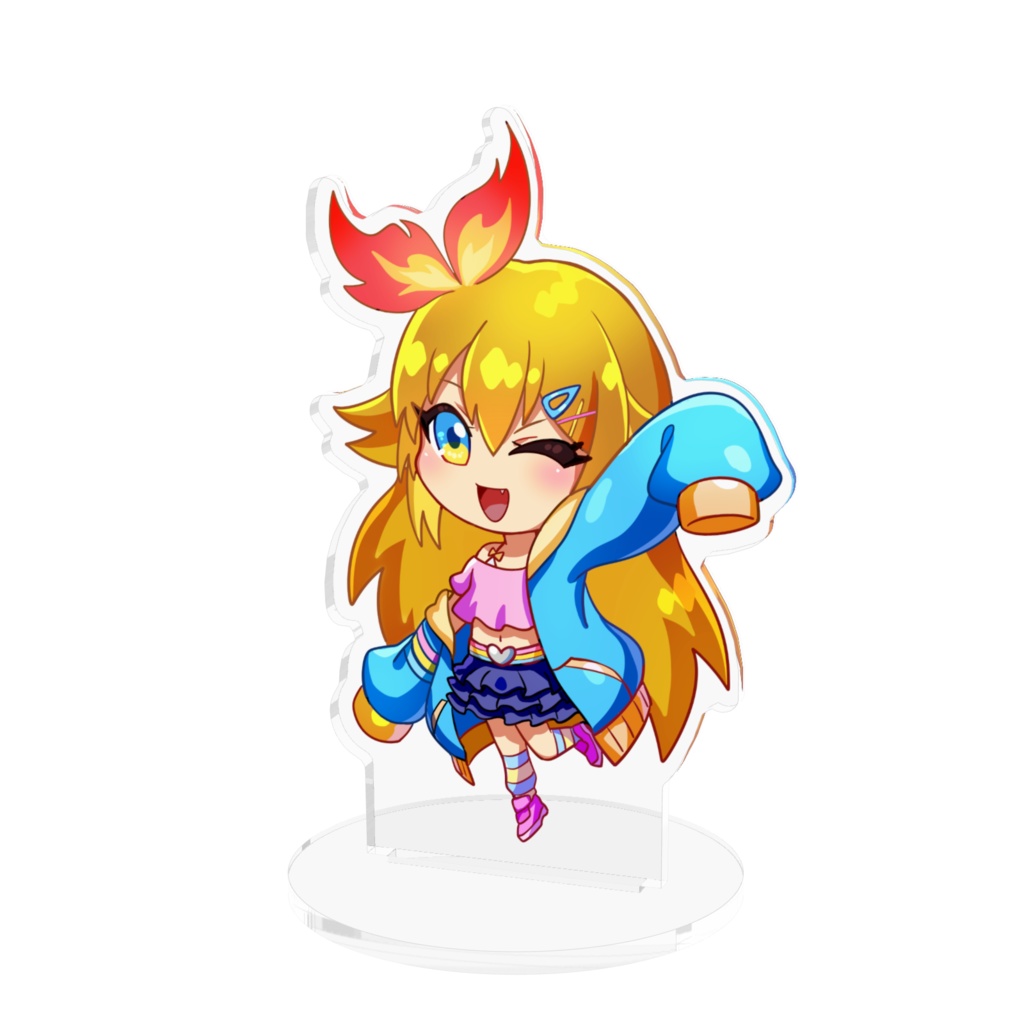 弥灯曳こすずアクリルフィギュア - デフォルメ