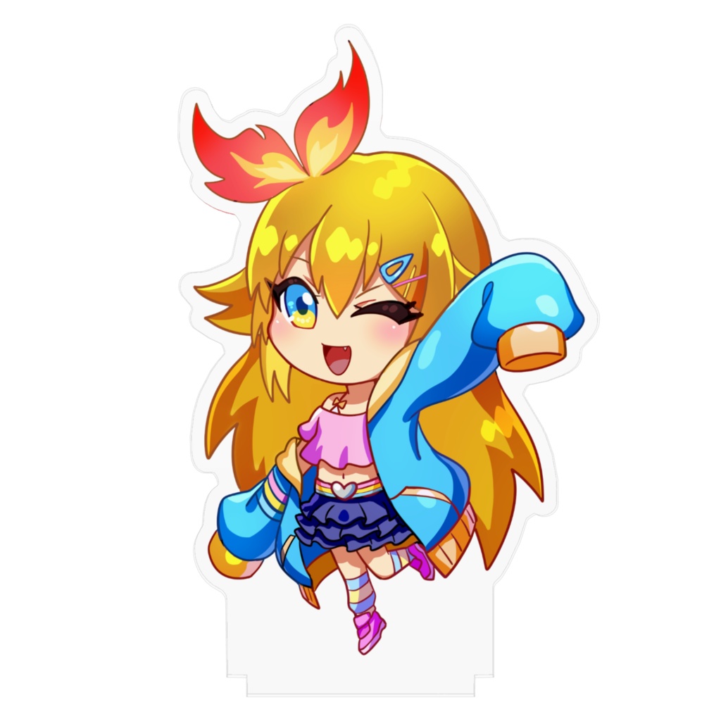 弥灯曳こすずアクリルフィギュア - デフォルメ