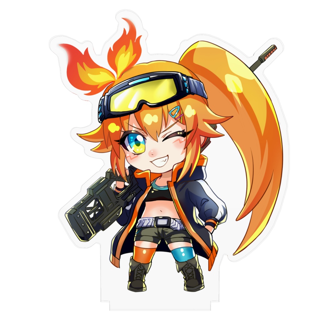 弥灯曳こすずアクリルフィギュア - デフォルメ(FPS)