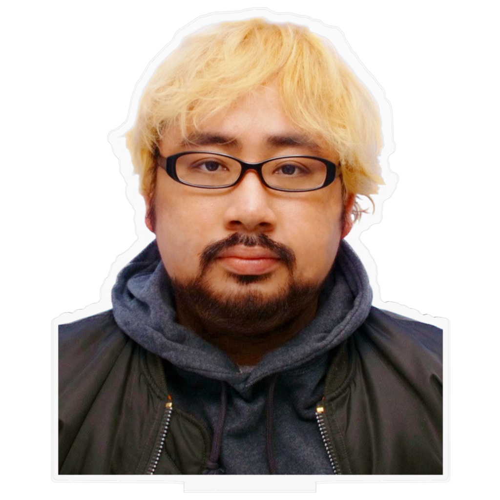 証明写真アクリルフィギュア - 160mm