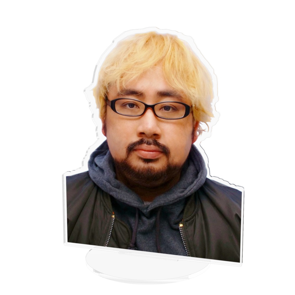 証明写真アクリルフィギュア - 160mm