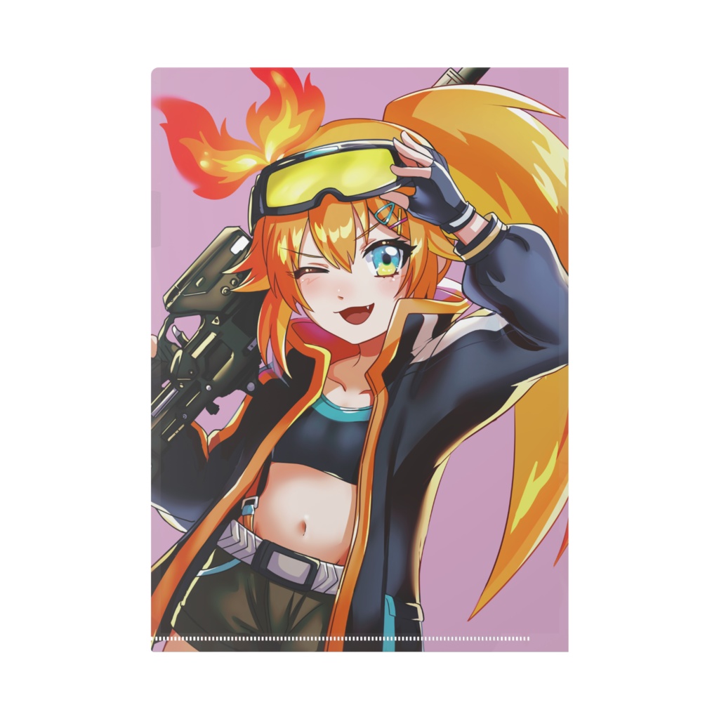 弥灯曳こすず- クリアファイル