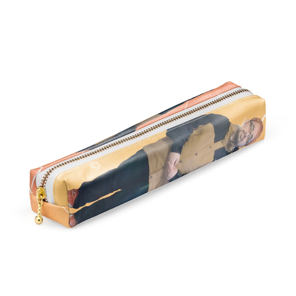 つまんなそうなペンケース