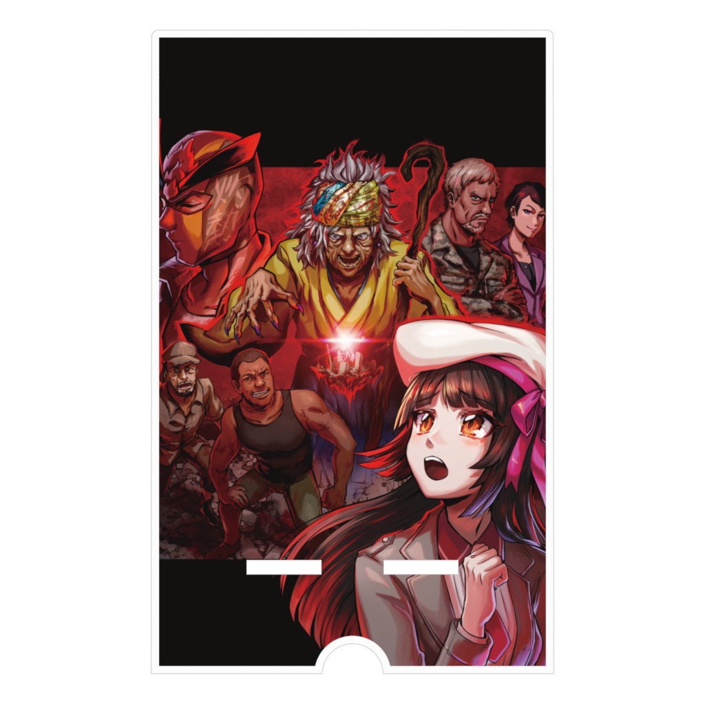 呼声戦線アクリルスマホスタンド
