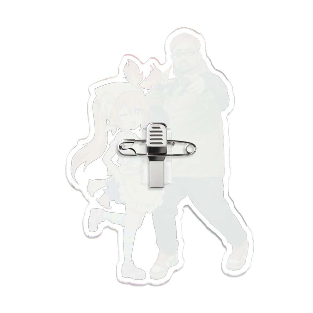 Body&Soulアクリルバッジ