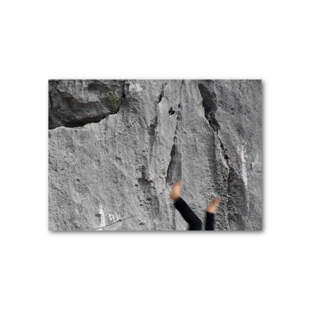 頂への意思フォト風カード