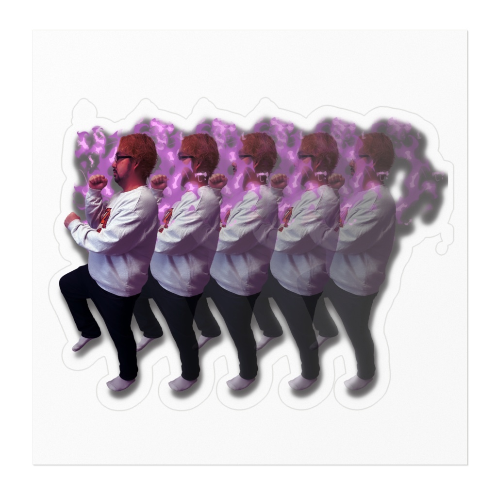 殺意の波動に目覚めた35歳男性ステッカー