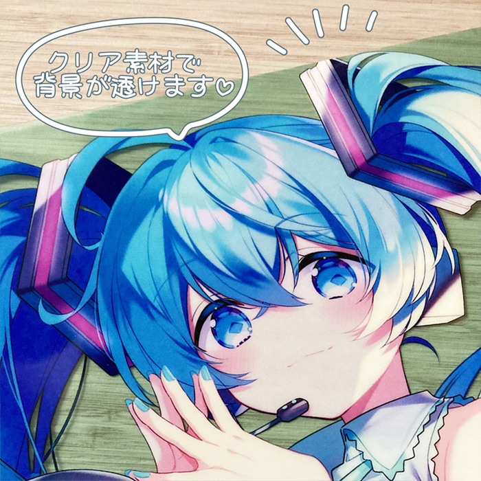 A3クリアポスター 収納 mocha 額装版A3クリアポスター(四景 A3