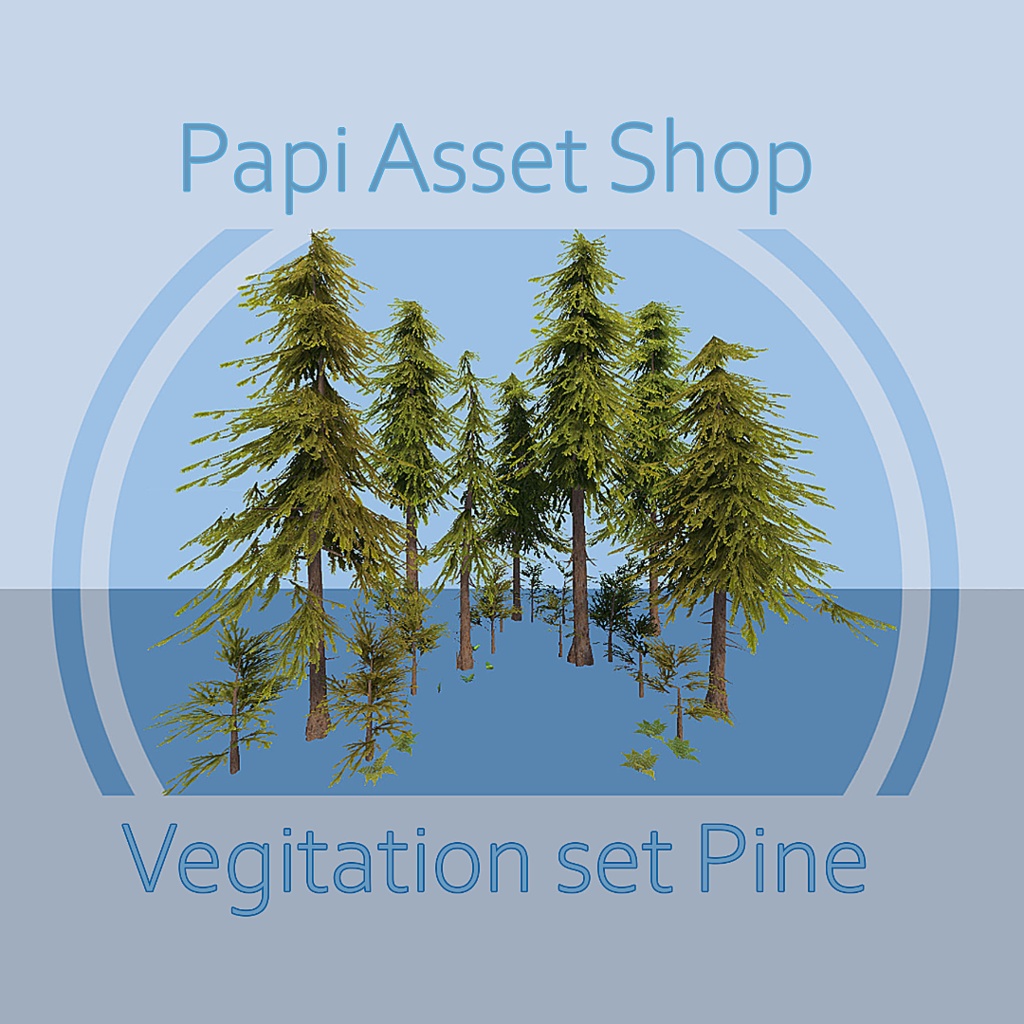 Vegitation set 1: Pines