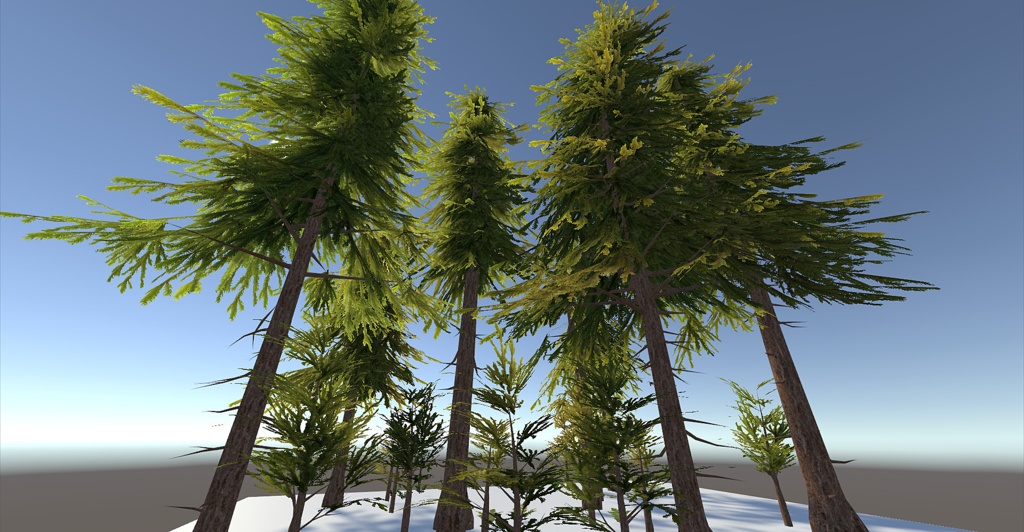 Vegitation set 1: Pines