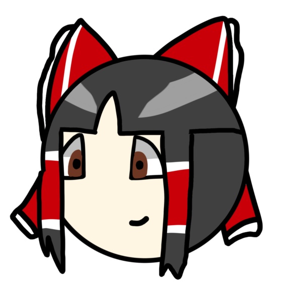 元ポラ式ゆっくり霊夢　無料素材