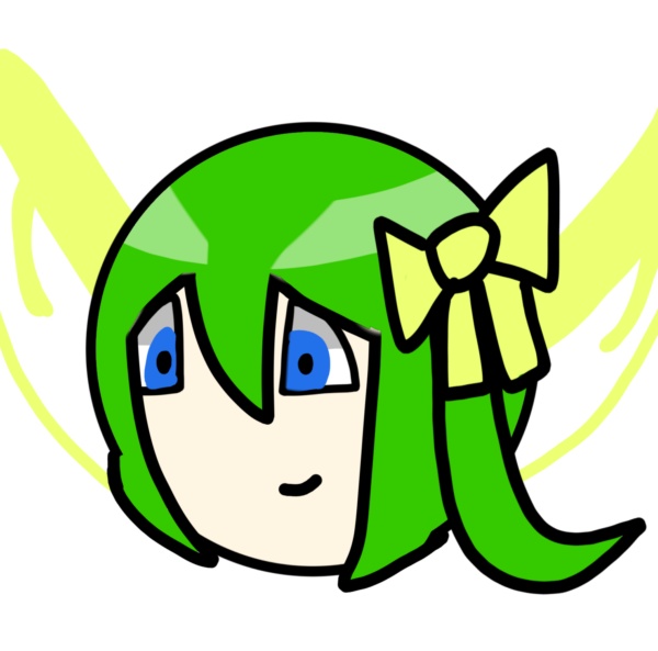 元ポラ式ゆっくり大妖精　無料素材