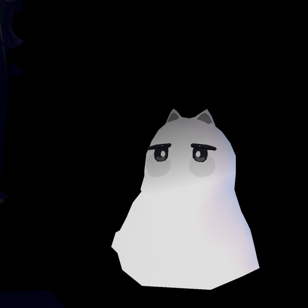 【オリジナル3Dアバター】ぐちゃねこおばけ【 #ちゅちーずしょっぷ】